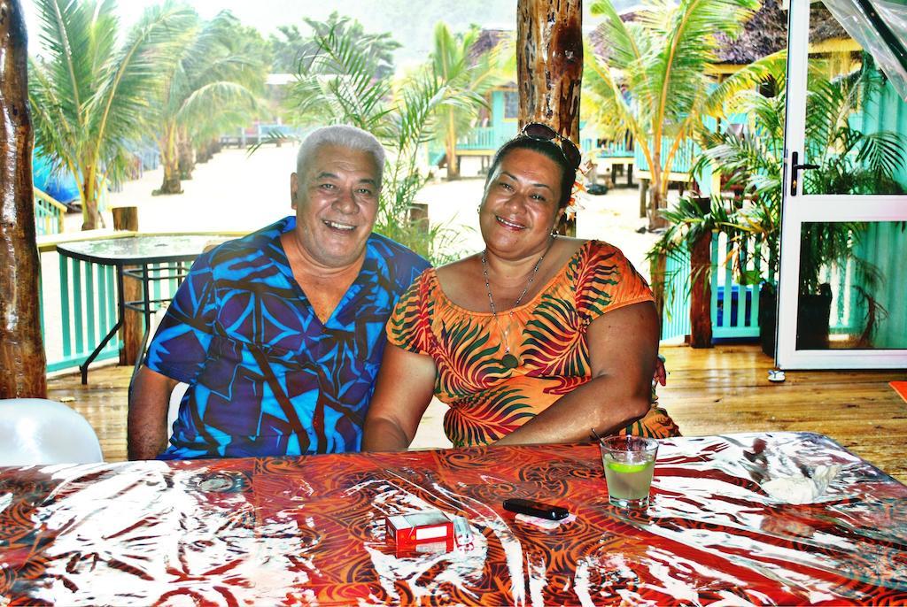 Taufua Beach Fales Lalomanu Екстер'єр фото