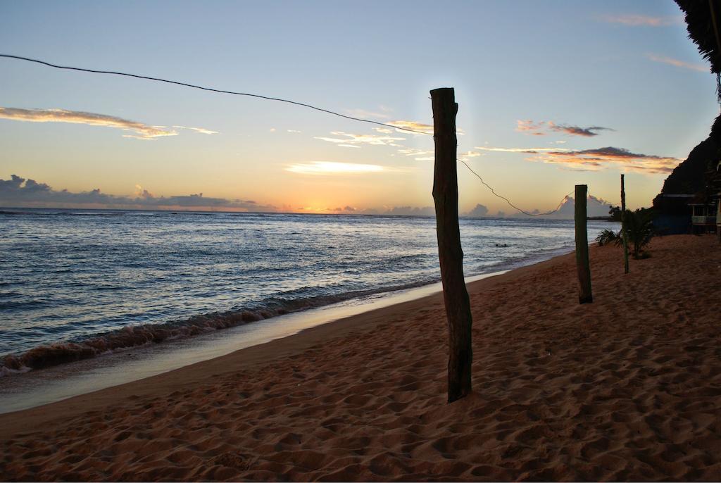 Taufua Beach Fales Lalomanu Екстер'єр фото