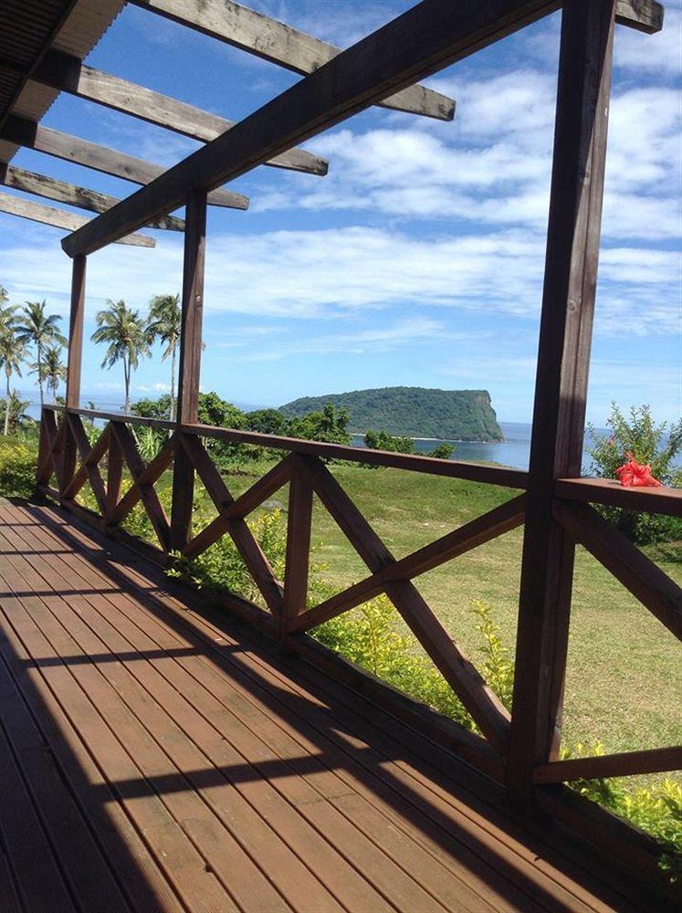 Taufua Beach Fales Lalomanu Екстер'єр фото