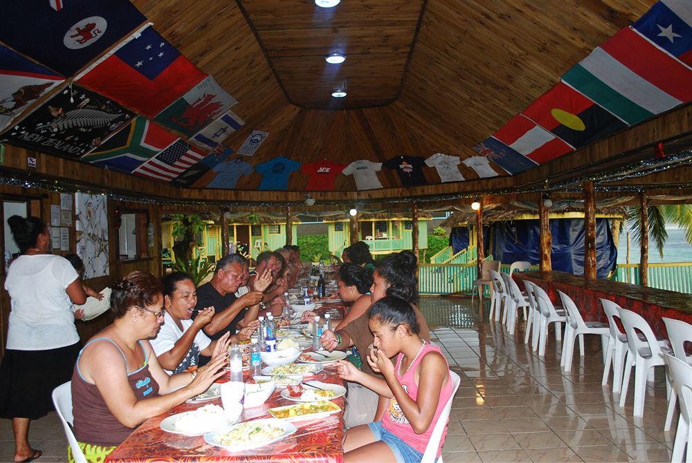 Taufua Beach Fales Lalomanu Екстер'єр фото