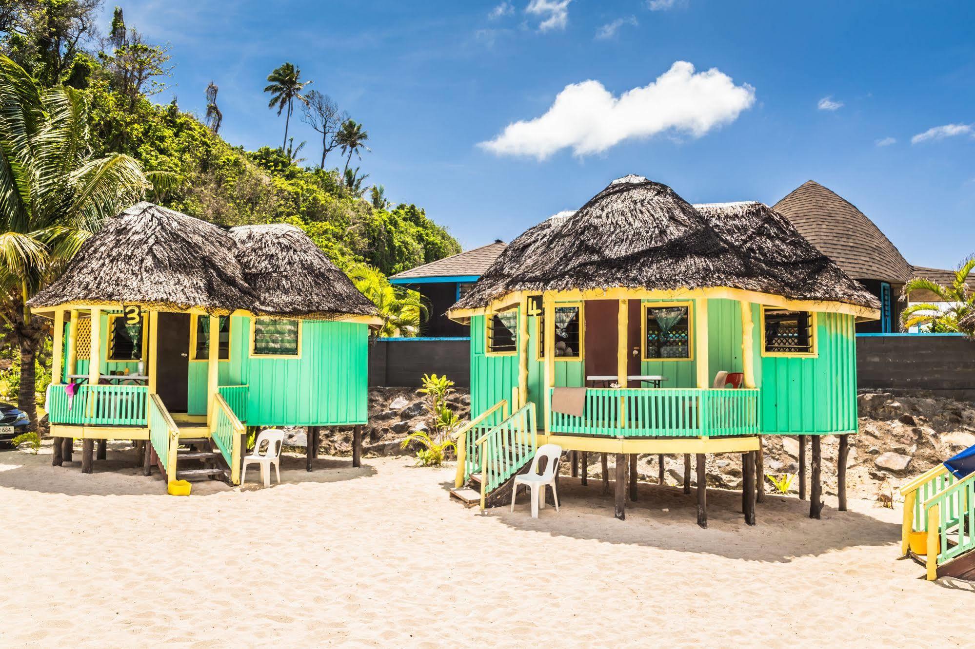 Taufua Beach Fales Lalomanu Екстер'єр фото