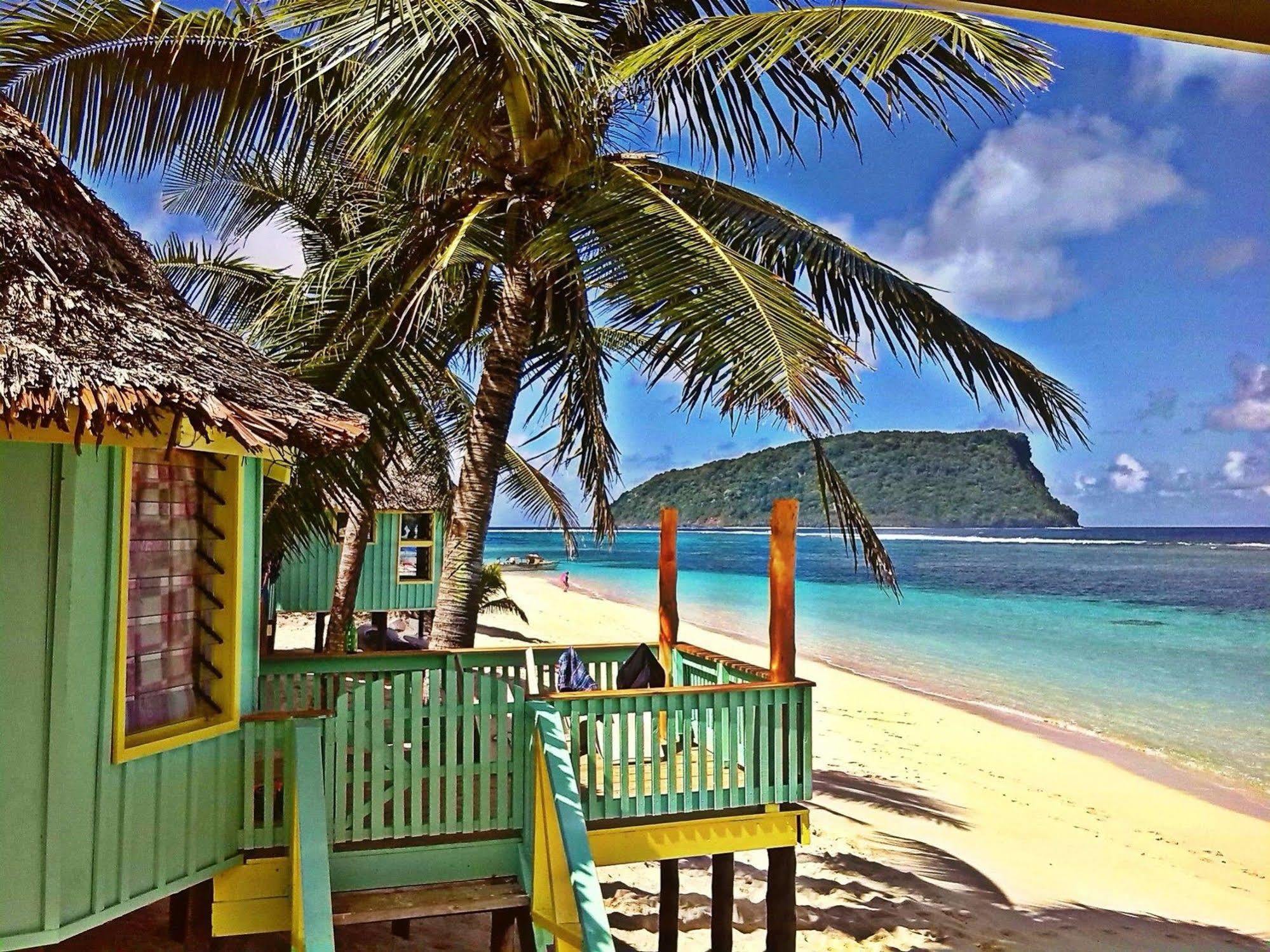 Taufua Beach Fales Lalomanu Екстер'єр фото