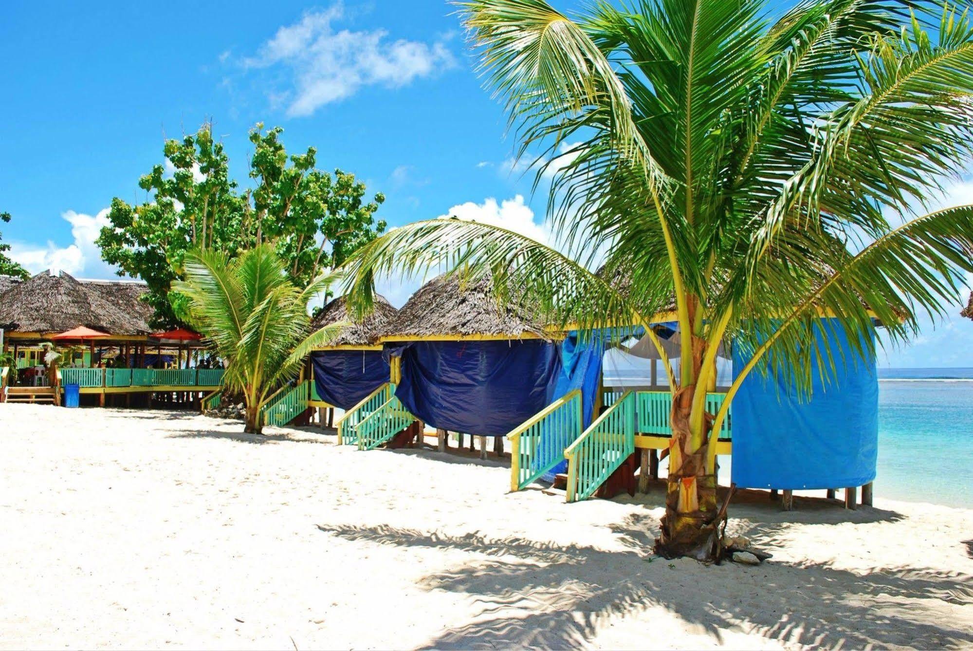 Taufua Beach Fales Lalomanu Екстер'єр фото