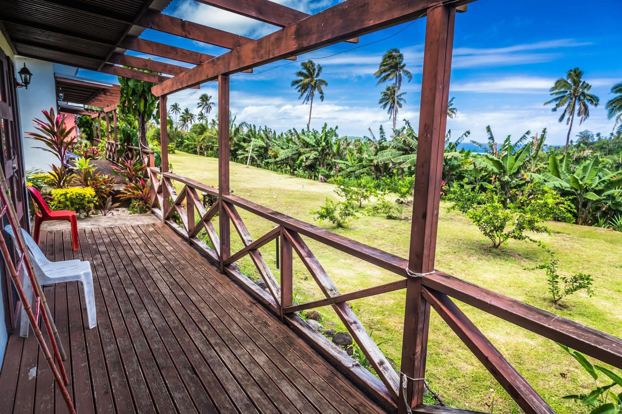 Taufua Beach Fales Lalomanu Екстер'єр фото