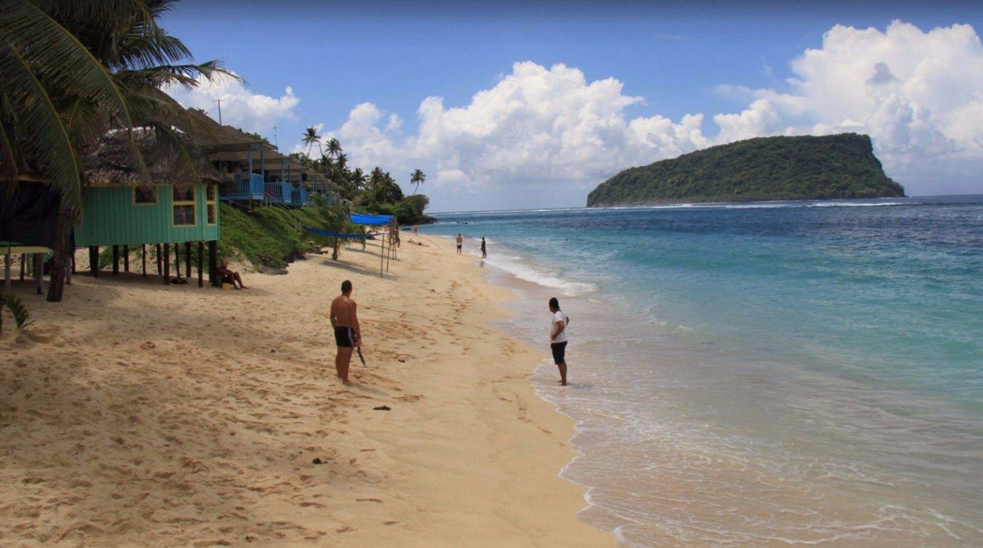 Taufua Beach Fales Lalomanu Екстер'єр фото